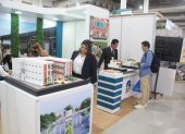 Stands. La feria inmobiliaria Hábitat concluye mañana 18 de agosto. El precio de la entrada es de $ 3 y hay más de 40 stands ofreciendo viviendas.