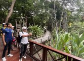 Samborondón. El manglar del Parque Histórico fue uno de los sitios intervenidos.
