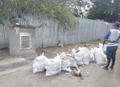 Trabajadores municipales realizaron este operativo en tres sectores.
