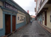 El tradicional barrio Las Peñas de Guayaquil luce con poca presencia de turistas.