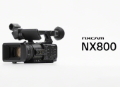 Sony HXR-NX800, una de las dos nuevas cámaras de Sony.