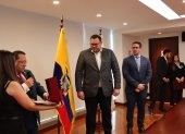 Mauricio Torres tomó el juramento y posesionó a Fernando Yavar Gutiérrez y Pablo Defina Bucaram.