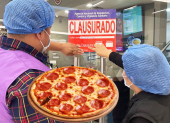 La Arcsa clausura una pizzería situada en un centro comercial de La Aurora.