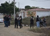 Investigación. El lugar donde se dejó una moto con un decapitado.