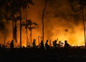 Brasil está sufriendo de incendios forestales, como diferentes regiones de América del Sur.