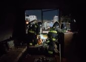 Los residentes del edificio fueron evacuados debido a la acumulación de humo.