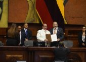 Eduardo Franco Loor fue posesionado en la Asmablea como nuevo vocal suplente del Consejo de Participación Ciudadana.