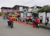 Cotopaxi. Padres de familia piden mayor seguridad en las escuelas.