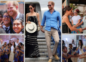 Meghan y Harry estuvieron en Colombia en el mes de agosto, y visitaron Cali, Bogotá y Cartagena.