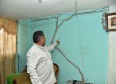 Riesgo. Los dueños de al menos 50 casas ubicadas en el sector cuatro de Solanda  tuvieron que abandonarlas debido a que eran inhabitables.
