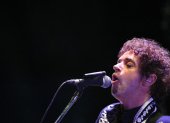 Fotografía del 15 de mayo del 2010 durante el último concierto que ofreció Gustavo Cerati en Caracas, Venezuela, antes de sufrir un accidente cerebrovascular.