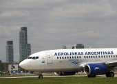 Nave. Uno de los aviones de Aerolíneas de Argentina.