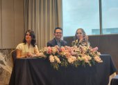 Danilo Montero y su esposa Gloriana se reunieron en una sesión privada con el alcalde de Guayaquil,