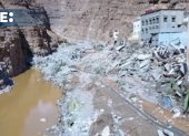 Captura de vídeo distribuido por el Ministerio del Interior de Marruecos de las inundaciones en la provincia de Tata, Marruecos.