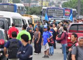 En el segundo día de paralización, este es el ambiente que se percibe en las calles de la ciudad.