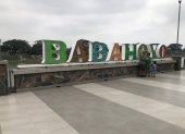 Las letras de Babahoyo recibieron mantenimiento tras la publicación de EXPRESO.