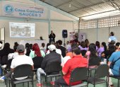 Moradores participaron en el plan piloto en torno al manejo de desechos.