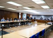 Durante la audiencia de apelación, el fiscal subrogante Wilson Toainga solicitó que se revoque el sobreseimiento en contra de los procesados.