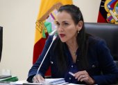 La ministra de Ambiente, Inés Manzano, presidente el COE Nacional.