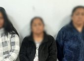 Tres de las detenidas tienen antecedentes penales por robo.