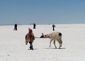 El Salar de Uyuni, en el departamento de Potosí (suroeste de Bolivia).