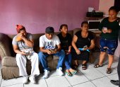 Familiares de Solange Piguave Bohórquez están consternados. Sus restos son velados en la casa de una tía.