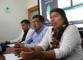 La vicepresidenta del Gobierno Territorial Autónomo Awajún, Matut Impi Waisam.