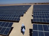 Luz. Las placas que permite guardar la energía solar.