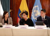 Proceso.La diplomacia ecuatoriana se reunió con delegados de la ONU para analizar los daños de los incendios en Ecuador