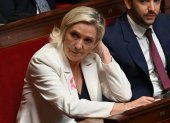 Líder de extrema derecha en Francia, Marine Le Pen.