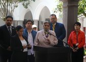 La ministra Mónica Palencia habló este 3 de octubre sobre el juicio político en su contra.