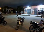 En este lugar del barrio Jaime Roldós del cantón La Libertad, fue asesinado con tiros en la cabeza Hólger Quiñonez.
