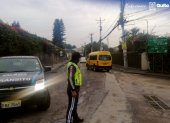 Los agentes se colocarán en la calle Manuela Sáenz, en Cumbayá, para gestionar el tránsito y evitar la congestión vehicular.