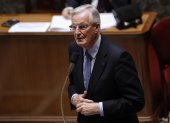 El primer ministro francés, el conservador Michel Barnier, el pasado día 2 ante la Asamblea.