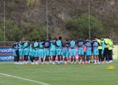 La Tricolor cumplió con su primer entrenamiento con los 25 jugadores convocados.