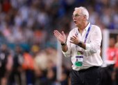 Jorge Fossati entrenador de la selección de Perú.