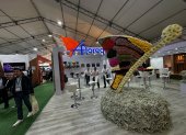 La feria Expoflor 2024 se inauguró este 8 de octubre de 2024, en Quito.