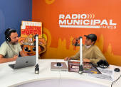 En uno de los espacios de Radio Municipal, de Quito.
