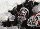 Bebida. Una de las marcas de las cervezas mexicanas.