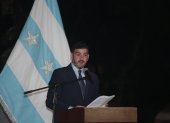 Discurso. La sesión solemne por los 204 años de independencia se realizó en el Parque Centenario, ubicado en el centro de Guayaquil.