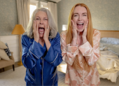 Jamie Lee Curtis y Lindsay Lohan interpretan a sus icónicos personajes en "Freaky Friday 2".