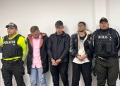En el sector La Mariscal, tras una persecución ininterrumpida la Policía capturó a tres ciudadanos