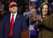 Donald Trump y Kamala Harris, aparecen en diferentes actos de su contienda electoral camino al 5 de noviembre.