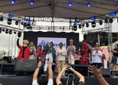 La vicealcaldesa Blanca López y la reina de Guayaquil, Jenniffer Tutivén, estuvieron presentes en la inauguración del Budokan.