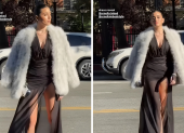 Luciana Guschmer compartió su look en Instagram y etiquetó a Ornella Lebed.