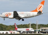 Aerolínea. Una de los aviones de la empresa Gol.