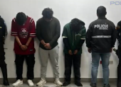 Los tres detenidos son ecuatorianos y no tienen antecedentes.