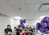 Tito S7 y Valeria Constante trabajan arduamente por ayudar a personas con cáncer, a través del arte.