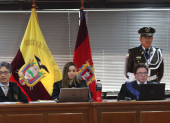 Audiencia de juzgamiento en contra de 21 de los 30 procesados que fueron llamados a juicio por el delito de delincuencia organizada.