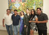 Chiqui Castro, Josué Rodríguez, Judith Peris Gatell, Doménica Borges, Marcela Silvestre y Ray Medina.